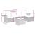 Set mobilier de grădină cu perne, 6 piese, negru, poliratan GartenMobel Dekor
