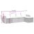 Set canapele de grădină, 5 piese, cu perne, bej, poliratan GartenMobel Dekor