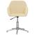 Scaune de bucătărie pivotante, 2 buc., crem, material textil GartenMobel Dekor