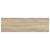 Rafturi perete suspendate 2 buc. stejar/alb 80x23,5x3,8 cm, MDF GartenMobel Dekor