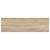 Rafturi perete suspendate 2 buc. stejar/alb 90x23,5x3,8 cm MDF GartenMobel Dekor