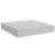 Rafturi perete suspendate 2 buc. gri beton 23x23,5x3,8 cm MDF GartenMobel Dekor
