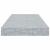 Rafturi perete suspendate, 4 buc., gri beton, 50x23x3,8 cm, MDF GartenMobel Dekor