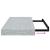 Rafturi perete suspendate, 4 buc., gri beton, 50x23x3,8 cm, MDF GartenMobel Dekor