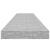 Rafturi perete suspendate 2 buc. gri beton 120x23,5x3,8 cm MDF GartenMobel Dekor