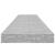 Rafturi perete suspendate 4 buc. gri beton 120x23,5x3,8 cm MDF GartenMobel Dekor
