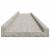 Rafturi de perete, 4 buc., gri beton, 115x9x3 cm GartenMobel Dekor