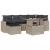 Set canapele de grădină cu perne, 7piese gri deschis poliratan GartenMobel Dekor
