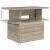 Set canapele de grădină cu perne, 7piese gri deschis poliratan GartenMobel Dekor