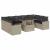 Set canapele de grădină cu perne 10 piese gri deschis poliratan GartenMobel Dekor