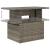 Set mobilier de grădină cu perne, 10 piese, gri, poliratan GartenMobel Dekor