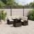 Set canapele de grădină cu perne, 6 piese, maro, poliratan GartenMobel Dekor