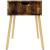 Noptiere, 2 buc., stejar afumat, 40x40x56 cm, lemn prelucrat GartenMobel Dekor