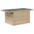Set canapele de grădină cu perne, 10 piese, bej, poliratan GartenMobel Dekor