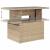 Set canapele de grădină, 7 piese, cu perne, bej, poliratan GartenMobel Dekor