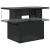 Set mobilier de grădină cu perne, 8 piese, negru, poliratan GartenMobel Dekor