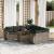 Set canapele de grădină, 9 piese, cu perne, gri, poliratan GartenMobel Dekor