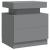 Noptieră, gri, 45x35x52 cm, lemn prelucrat GartenMobel Dekor