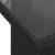 Set mobilier de grădină cu perne, 6 piese, negru, poliratan GartenMobel Dekor