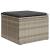 Set canapele de grădină cu perne, 9 piese gri deschis poliratan GartenMobel Dekor