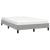 Cadru de pat fără saltea țesătură gri deschis 120x190 cm GartenMobel Dekor
