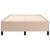 Cadru de pat fără saltea cappuccino 120x190cm piele artificială GartenMobel Dekor