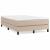 Pat box spring cu saltea, cappuccino, 120x190cm piele ecologică GartenMobel Dekor