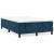 Pat box spring cu saltea, albastru închis, 120x190 cm, catifea GartenMobel Dekor