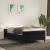 Pat box spring cu saltea, negru, 120x190 cm, catifea GartenMobel Dekor
