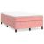 Pat box spring cu saltea, negru, 120x190 cm, catifea GartenMobel Dekor