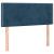 Pat box spring cu saltea, albastru închis, 120x190 cm, catifea GartenMobel Dekor