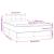 Pat box spring cu saltea, gri deschis, 120x190 cm, catifea GartenMobel Dekor