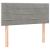 Pat box spring cu saltea, gri deschis, 120x190 cm, catifea GartenMobel Dekor