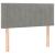 Pat box spring cu saltea, gri deschis, 120x190 cm, catifea GartenMobel Dekor