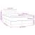 Pat box spring cu saltea, negru, 120x190 cm, catifea GartenMobel Dekor