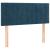 Pat box spring cu saltea, albastru închis, 120x190 cm, catifea GartenMobel Dekor