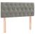 Pat box spring cu saltea, gri deschis, 120x190 cm, catifea GartenMobel Dekor
