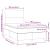 Pat box spring cu saltea, taupe, 120x190 cm material textil GartenMobel Dekor