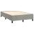 Pat box spring cu saltea, gri deschis, 120x190 cm, catifea GartenMobel Dekor