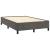 Pat box spring cu saltea, gri închis, 120x190 cm, catifea GartenMobel Dekor