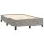 Pat box spring cu saltea, gri deschis, 120x190 cm, catifea GartenMobel Dekor