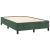 Pat box spring cu saltea, verde închis, 120x190 cm, catifea GartenMobel Dekor
