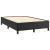 Pat box spring cu saltea și LED, negru, 120x190 cm, piele eco GartenMobel Dekor