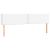 Pat box spring cu saltea și LED, alb, 120x190 cm, piele eco GartenMobel Dekor