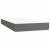 Pat cu arcuri, cu saltea & LED, gri, 120x190 cm, piele eco GartenMobel Dekor