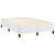 Pat box spring cu saltea, alb, 120x190 cm, piele ecologică GartenMobel Dekor