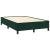Pat box spring cu saltea, verde închis, 120x190 cm, catifea GartenMobel Dekor