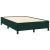 Pat box spring cu saltea, verde închis, 120x190 cm, catifea GartenMobel Dekor