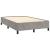 Pat box spring cu saltea, gri deschis, 120x190 cm, catifea GartenMobel Dekor