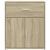 Dulapuri, 2 buc., stejar sonoma, 60x31x70 cm, lemn prelucrat GartenMobel Dekor